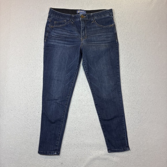 Democracy Denim - Democracy Dark Blue Women's Stretch Jeans - Classic Slim Fit